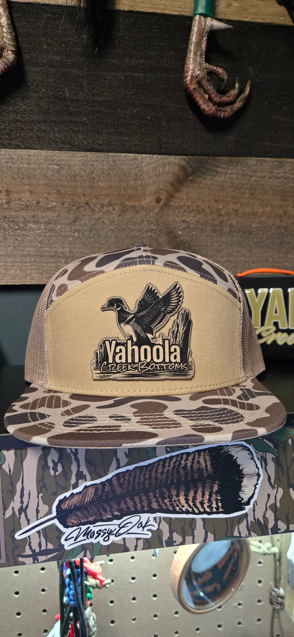 Duck Camo 7 panel wood duck