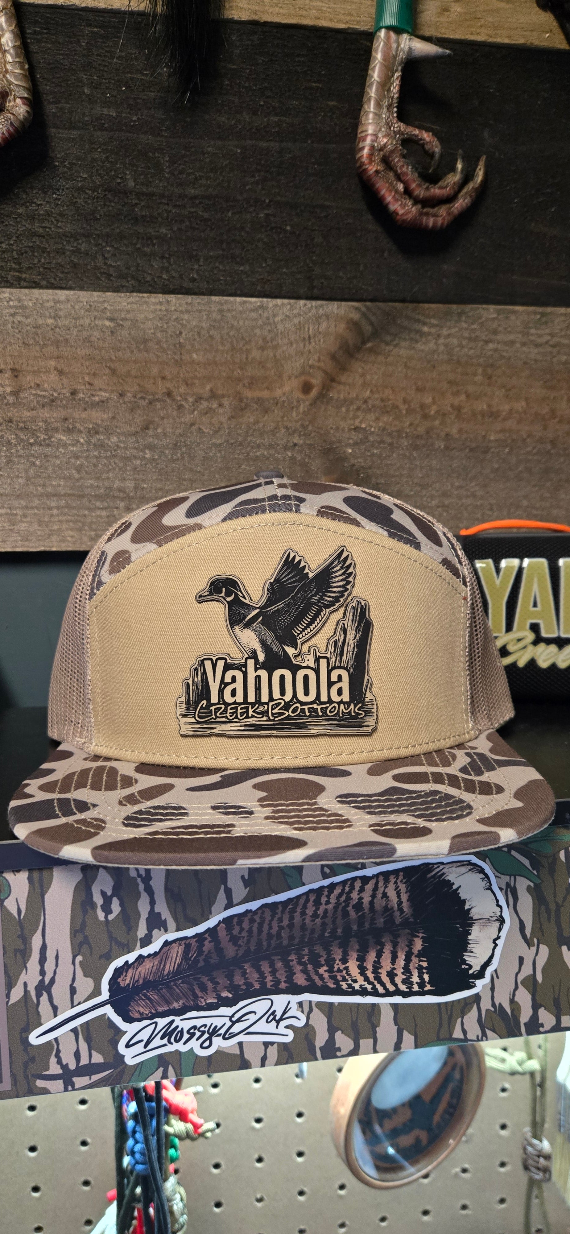 Duck Camo 7 panel wood duck