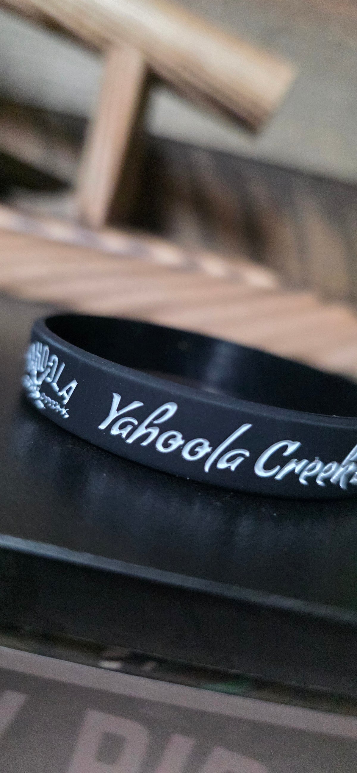 Yahoola Creek Bottoms Rubber Bracelet