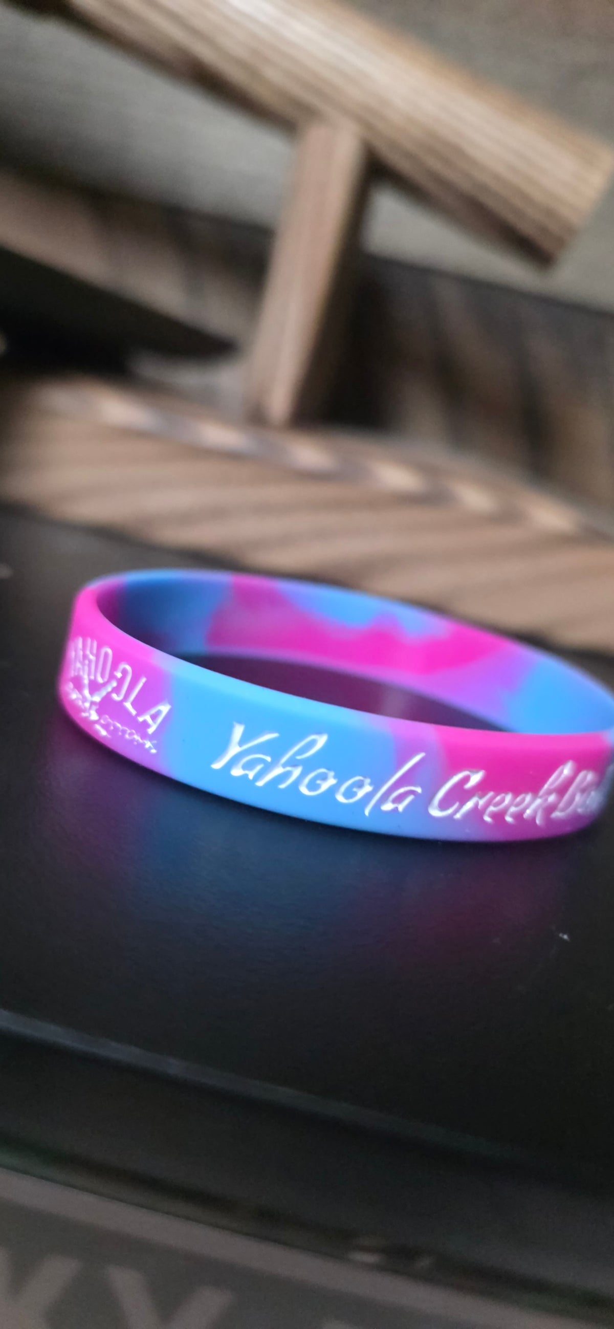 Yahoola Creek Bottoms Rubber Bracelet