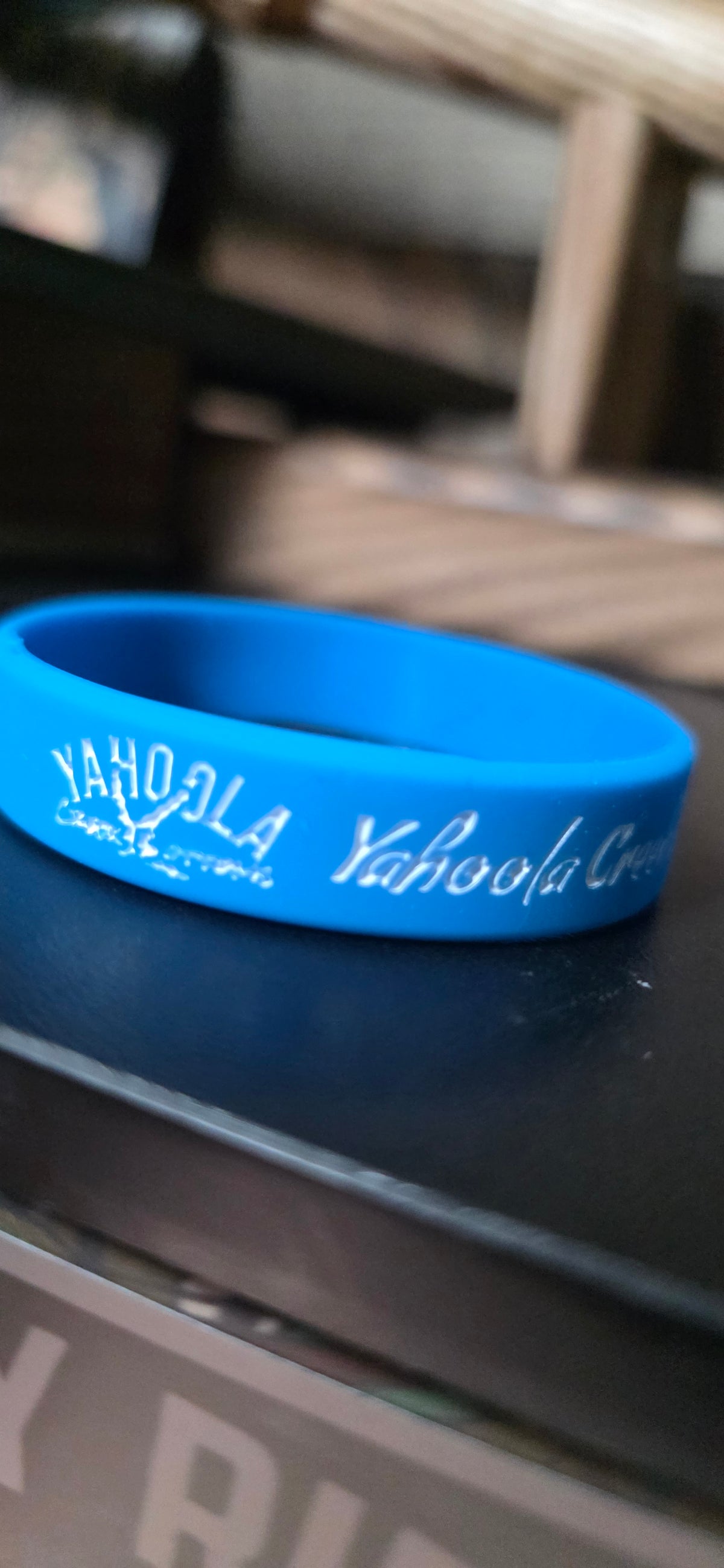 Yahoola Creek Bottoms Rubber Bracelet