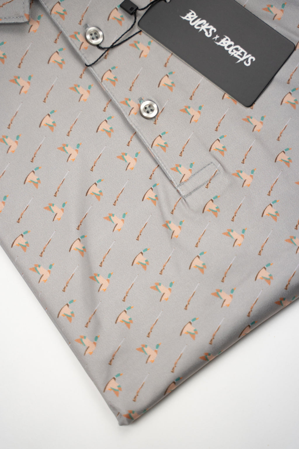 "One More Pass" Golf Polo