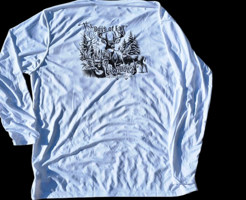 "Boys of Fall" fishing performance hoodie