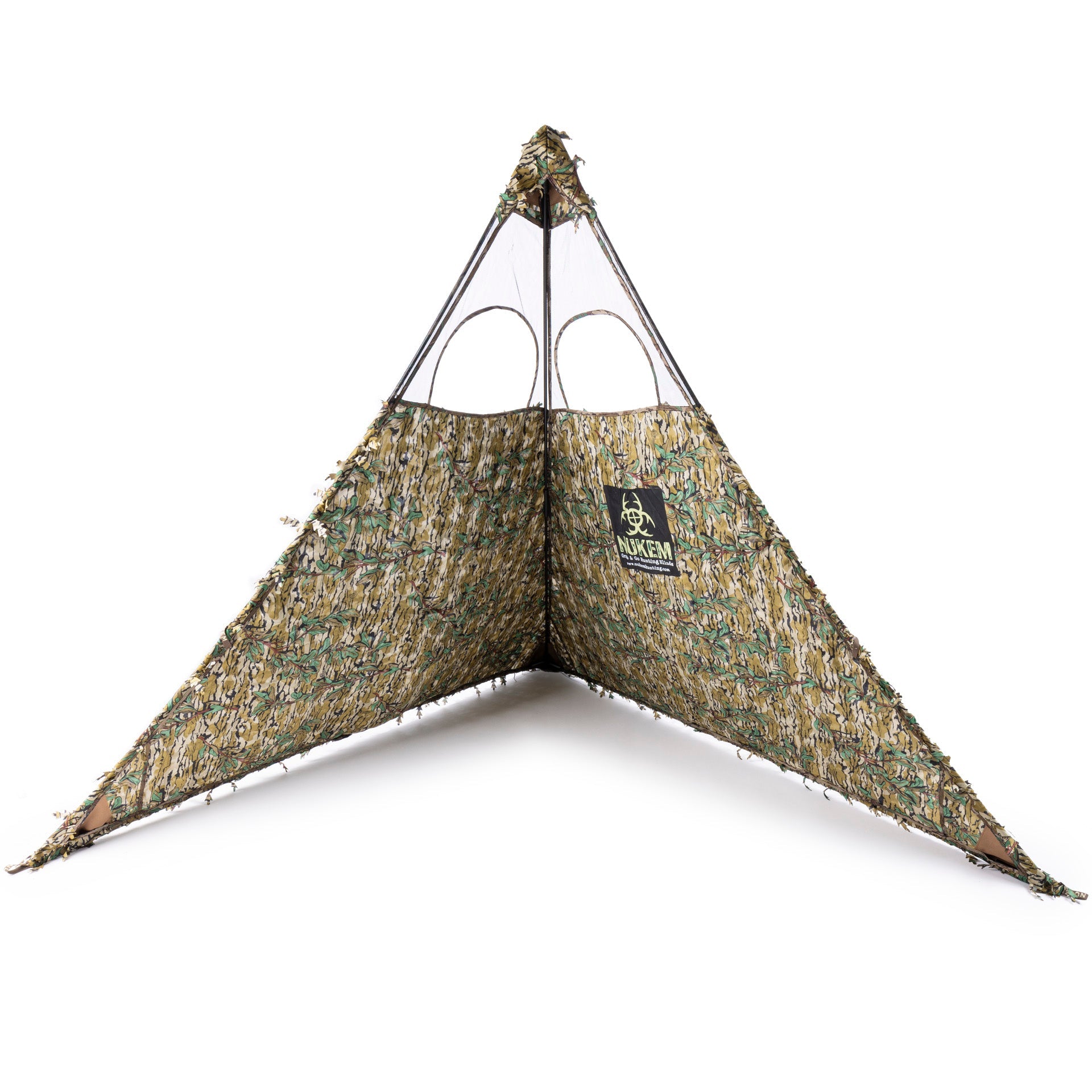 Hunting Blind - Mossy Oak Greenleaf 3D Leafy