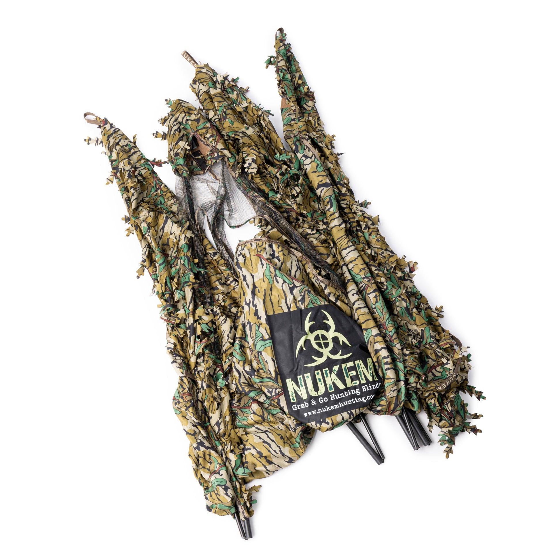 Hunting Blind - Mossy Oak Greenleaf 3D Leafy