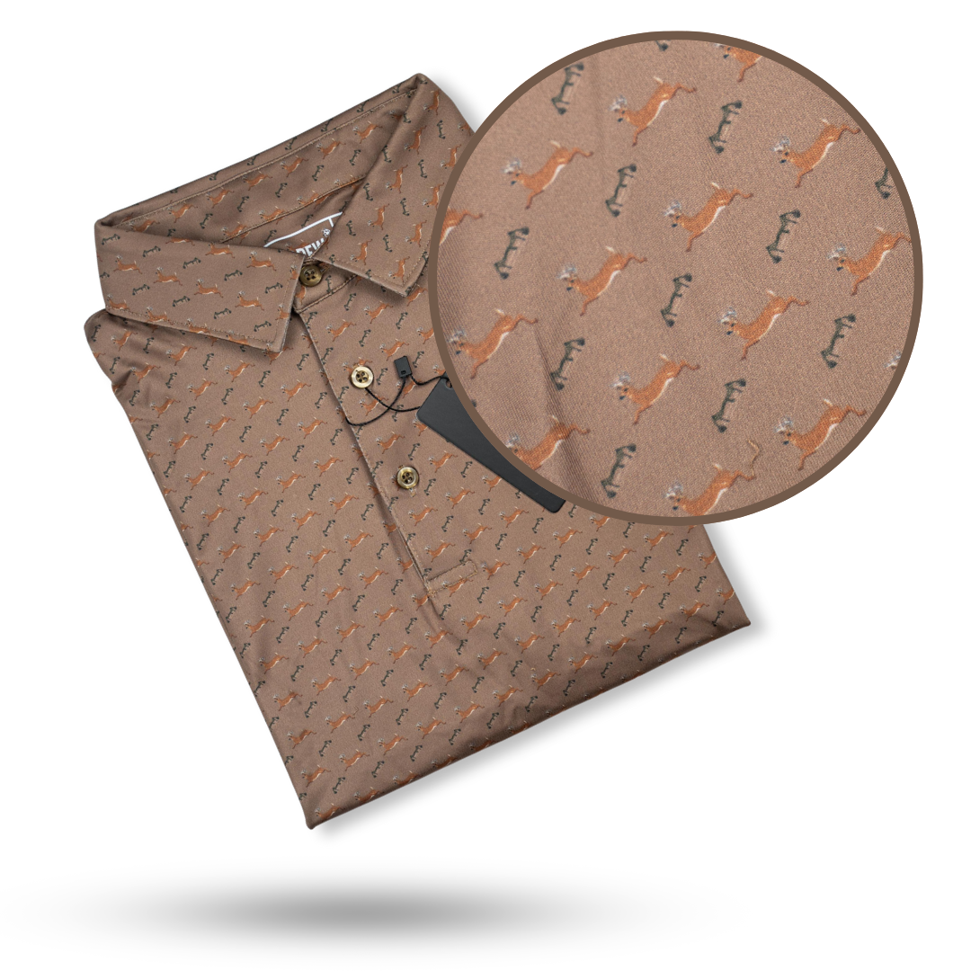"Jumpin' Buck" Golf Polo