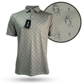 "Tees & Tines" Golf Polo