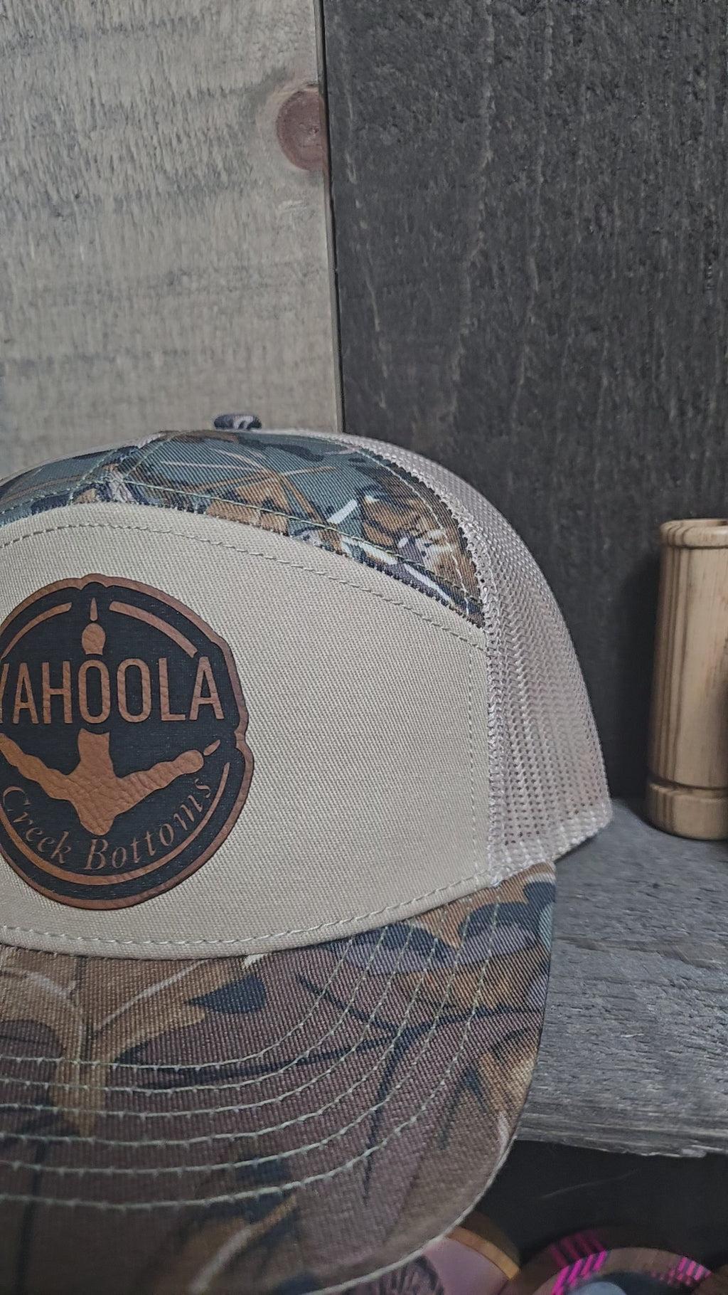 Camo 7 panel YCB logo