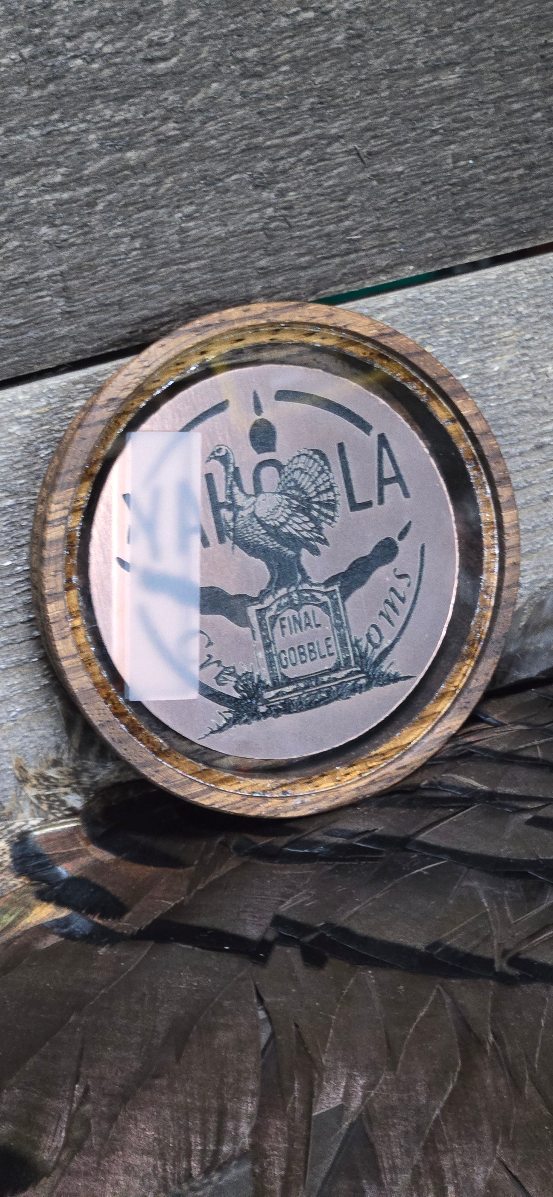 4 of 5 Final Gobble stained Zebrawood