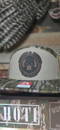 Mossyoak Bottomland 7 panel YCB Duck logo hat