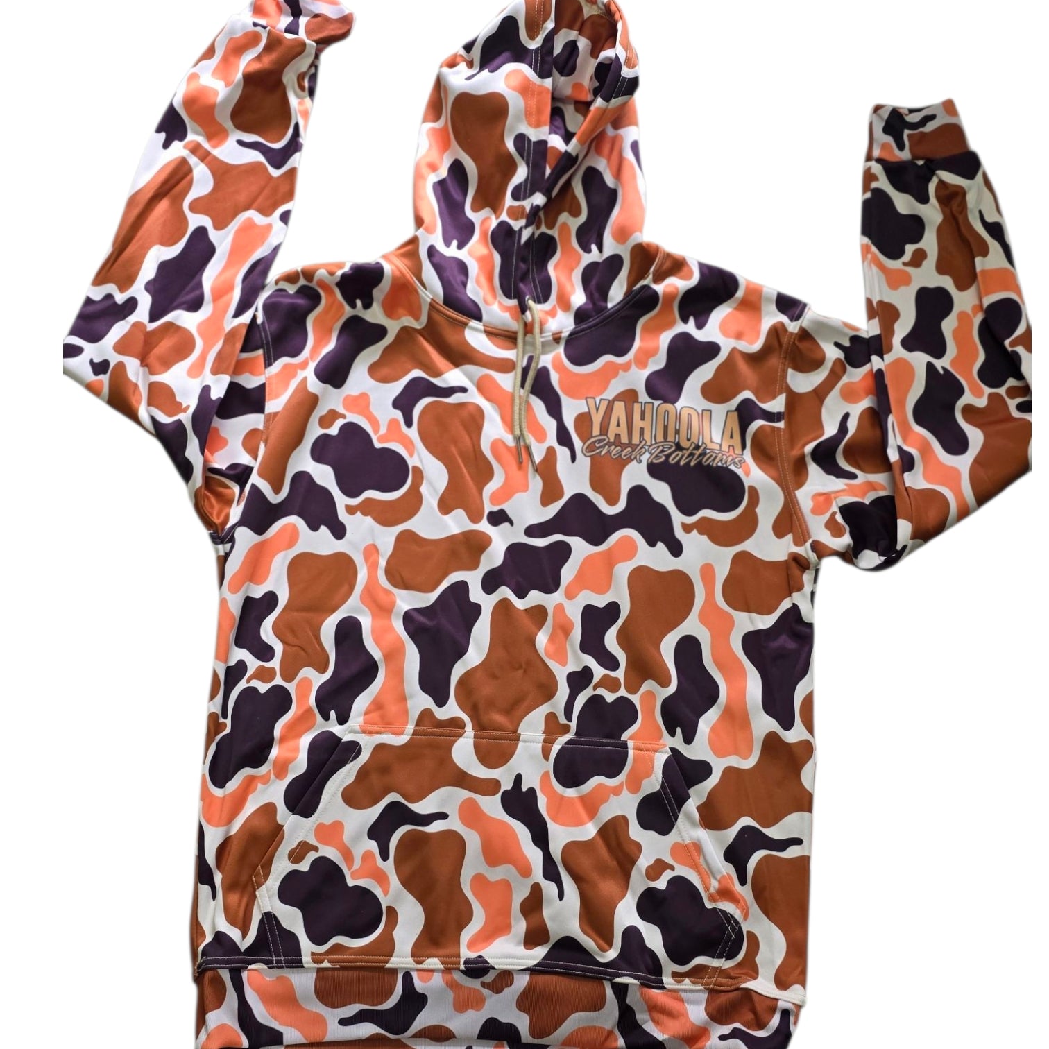 YCB Duck camo hoodie ycb logo