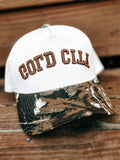 "GOLD CITY" camo 5 panel Hat