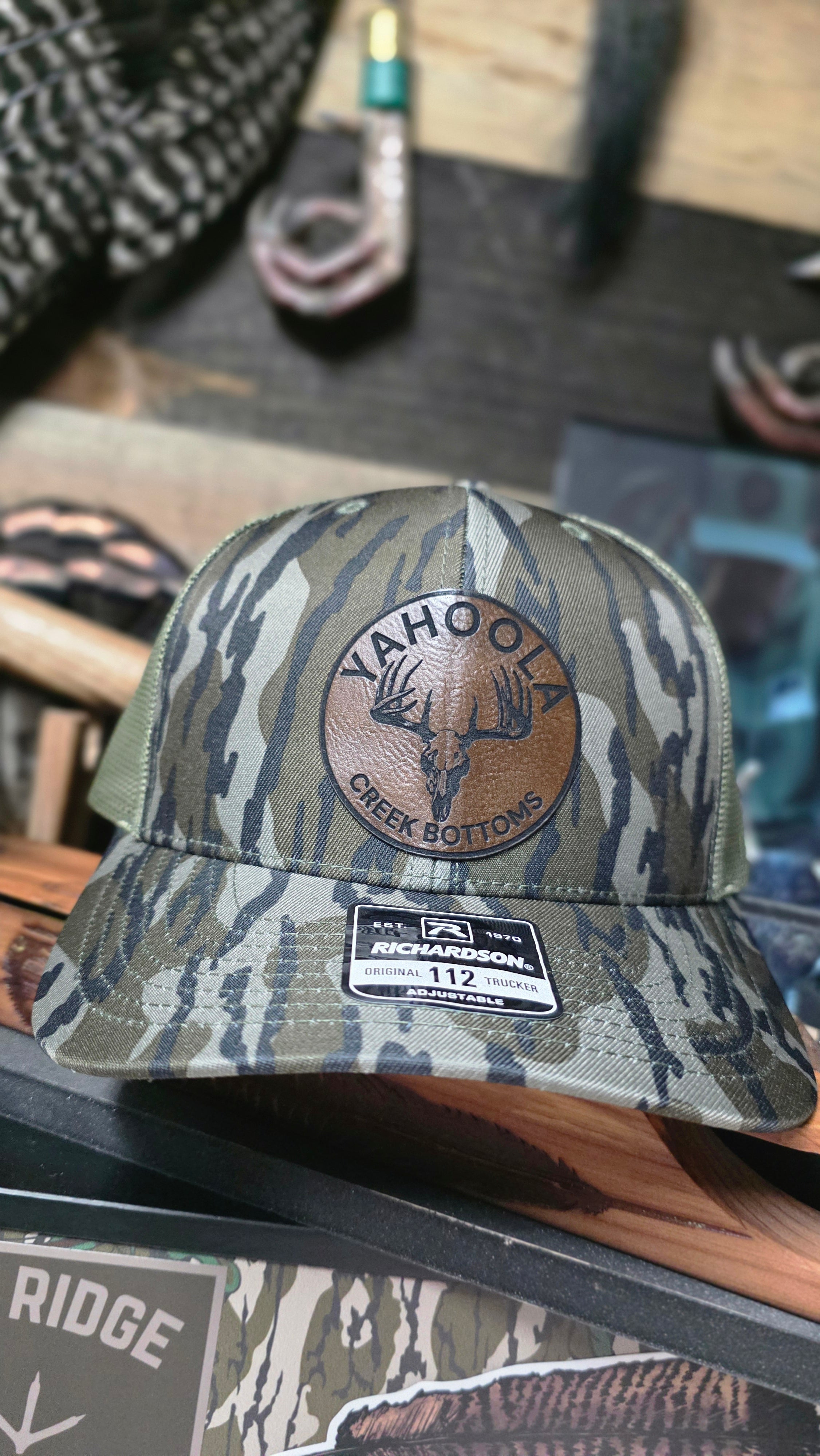 Bottomland Richardson 112 YCB Buck Skull logo