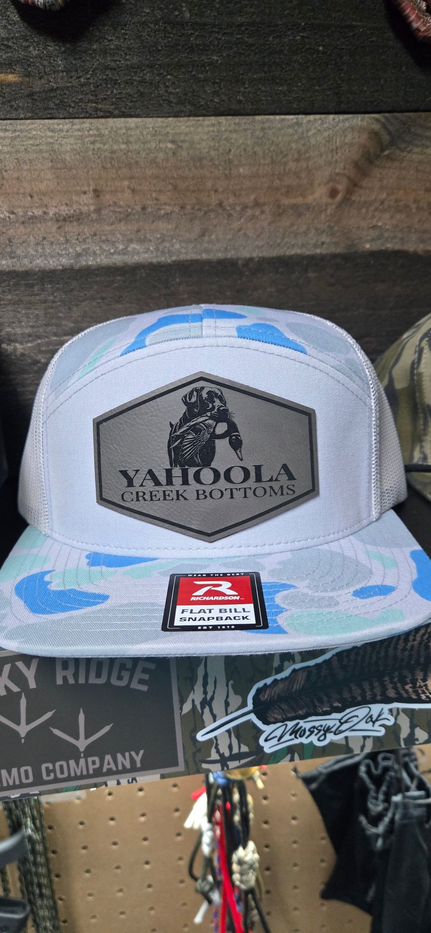 7 panel duck camo ycb duck dog patch