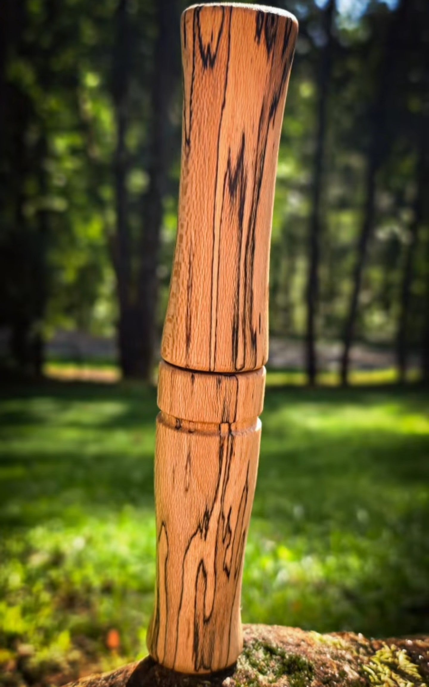 Spalted Sycamore Grunt tube Barrel