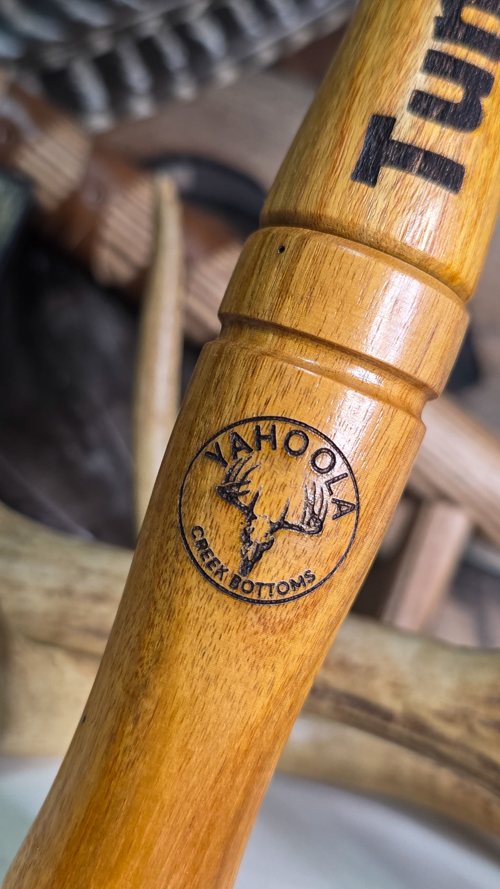Canary Wood Grunt Tube Barrel