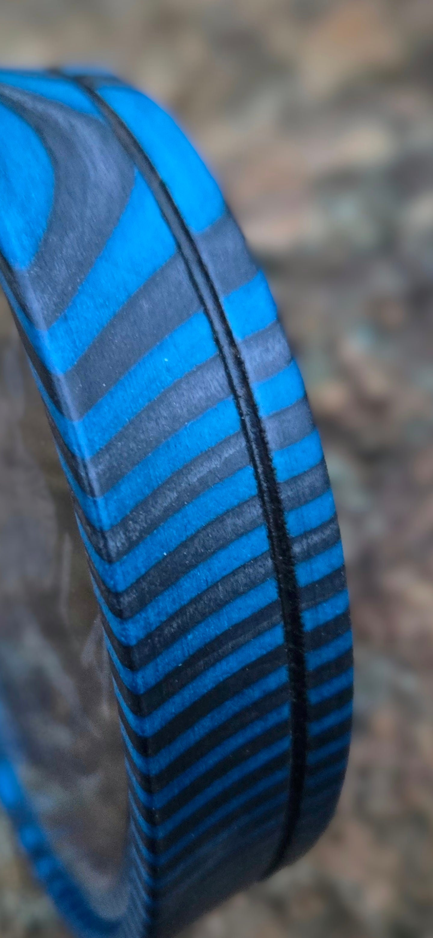 Blue Laminate Copper Pot