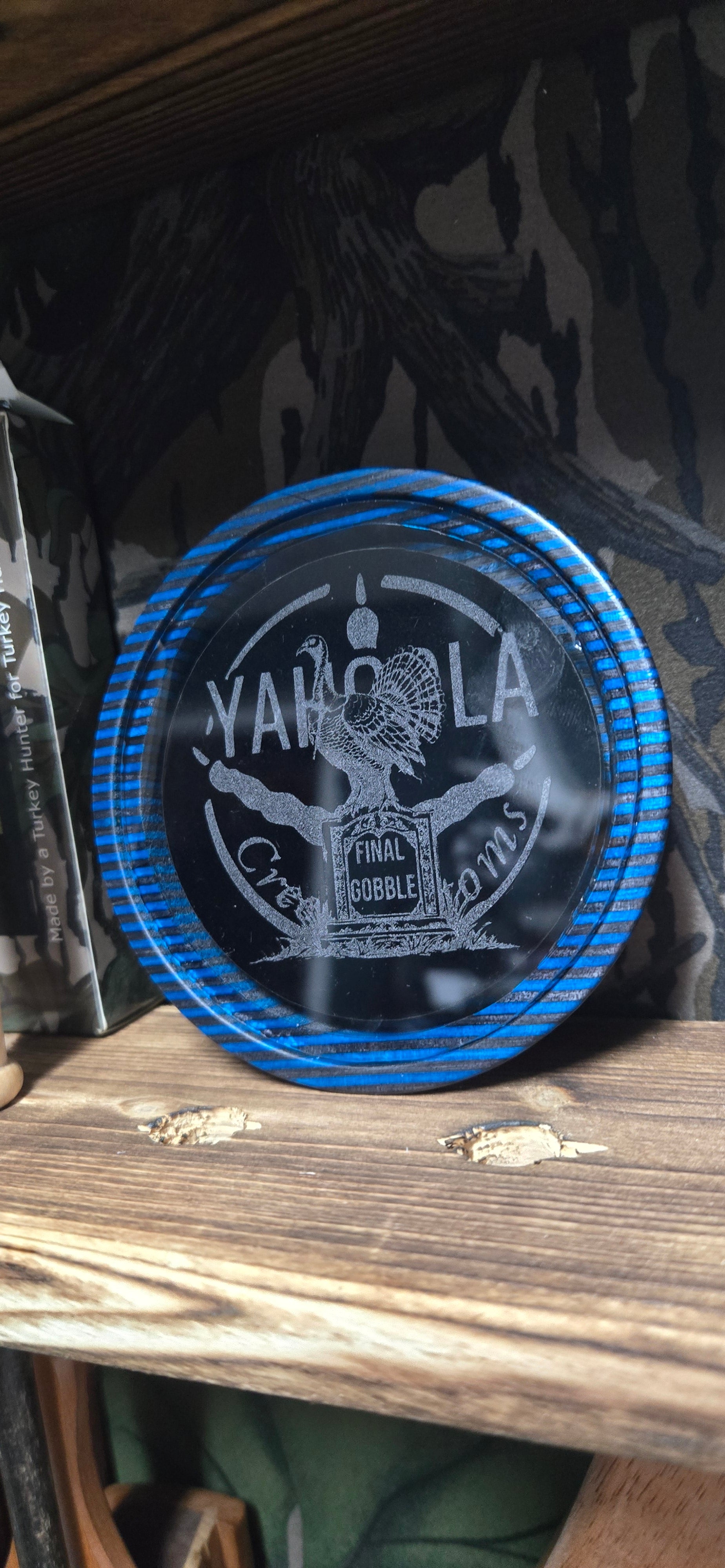 #3 of 5 Blue Laminate  Final Gobble