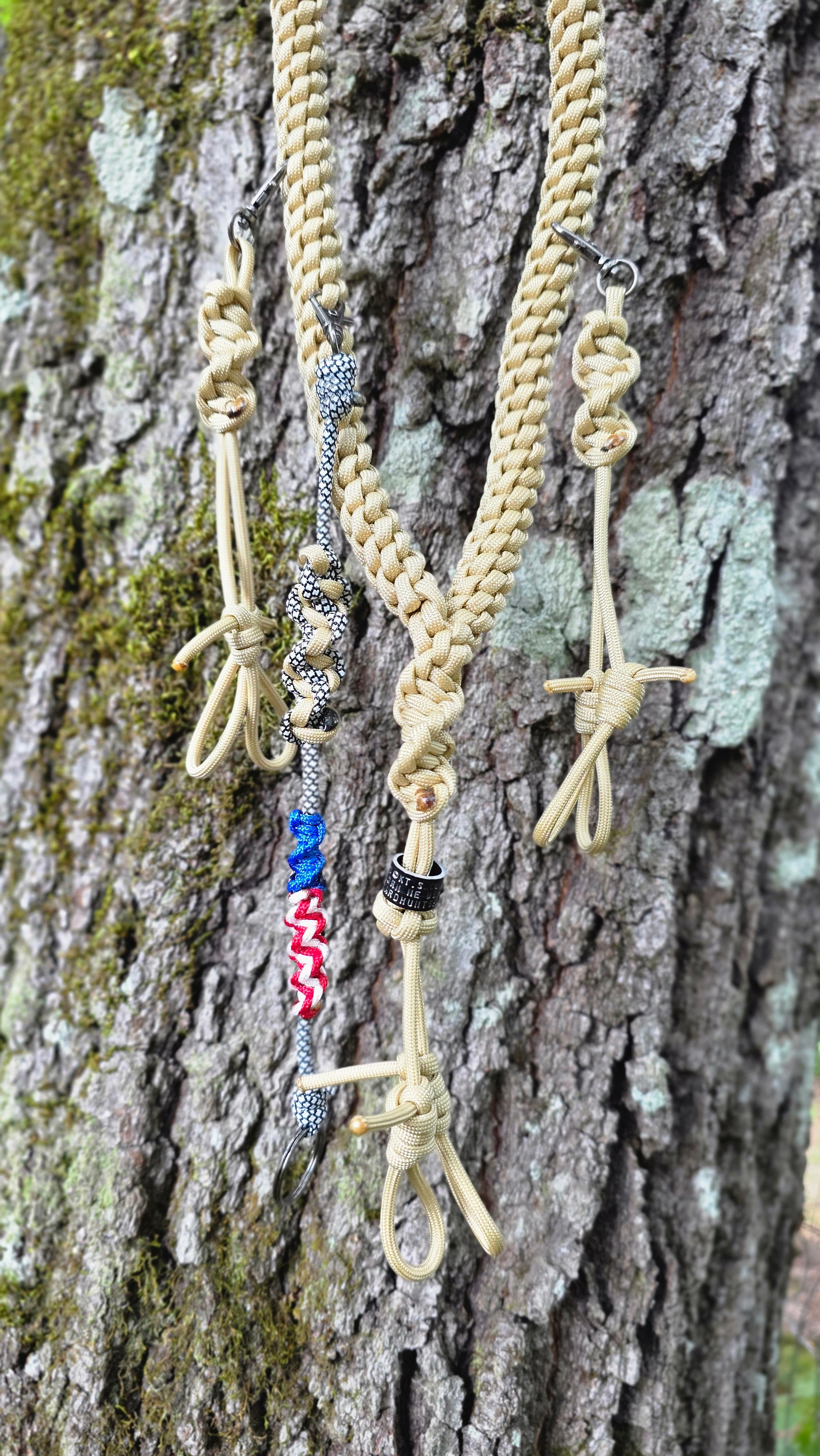 3 Drop Lanyard Sand Camo