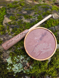 3.5" Spalted Maple Red slate
