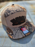 Realtree Advantage 7 panel YCB logo