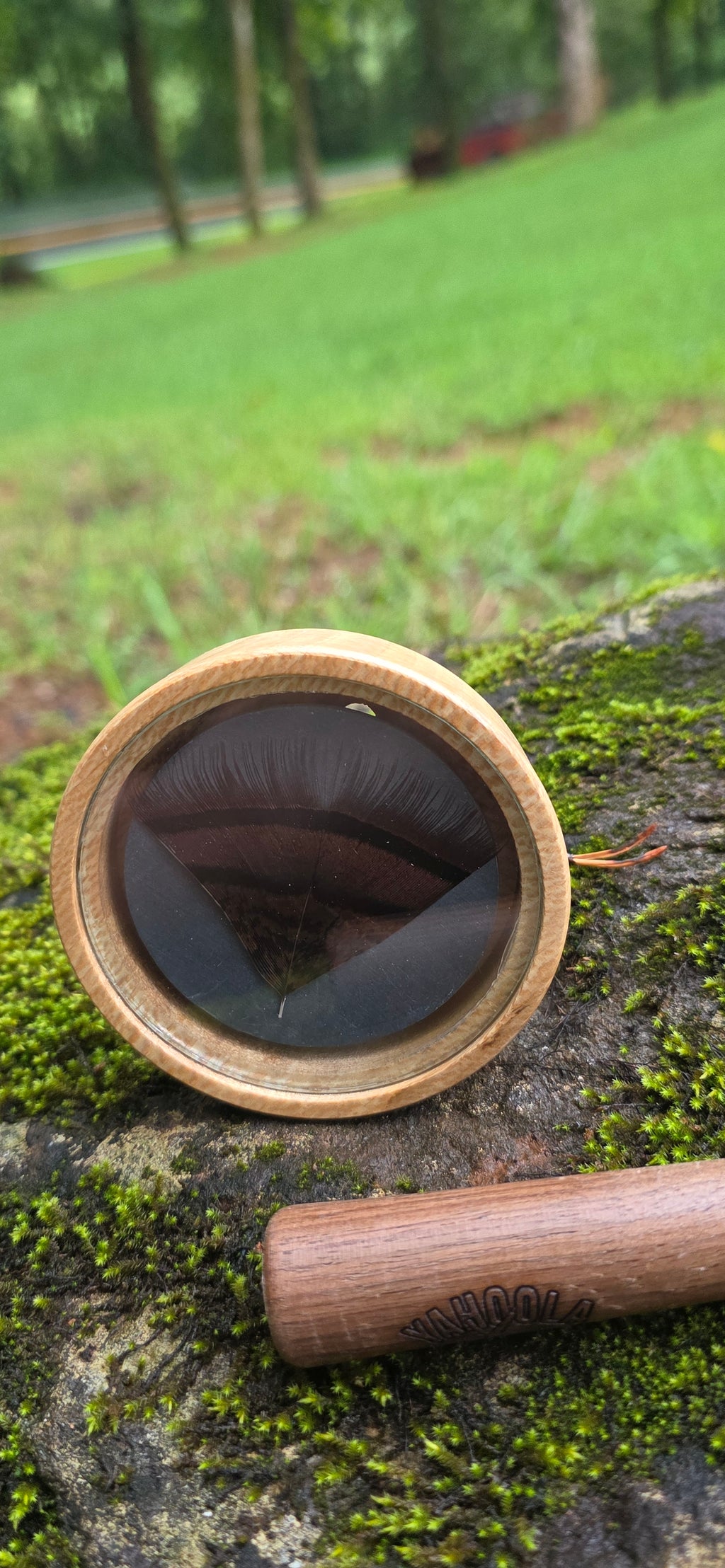 3" Sycamore Pot Glass/ Slate