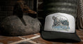 Grey and White YCB duck trucker