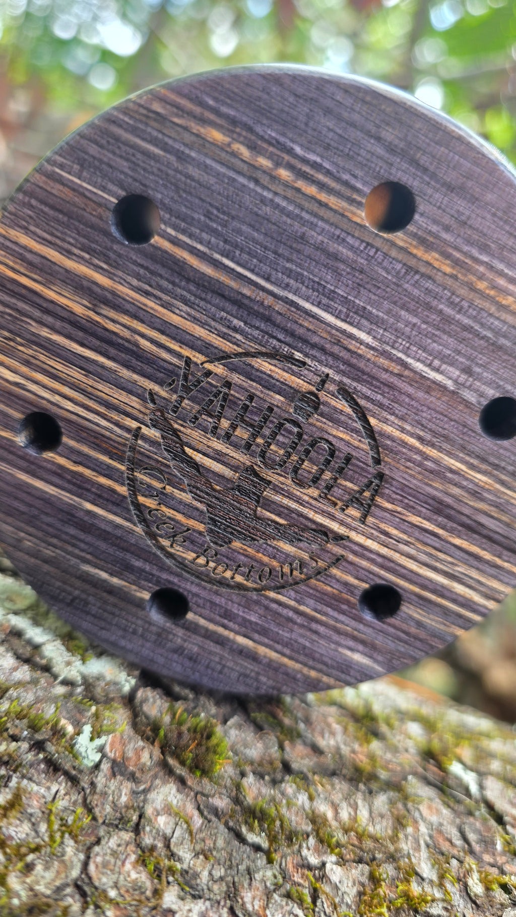 Copper Yelper Laminate over Crystal