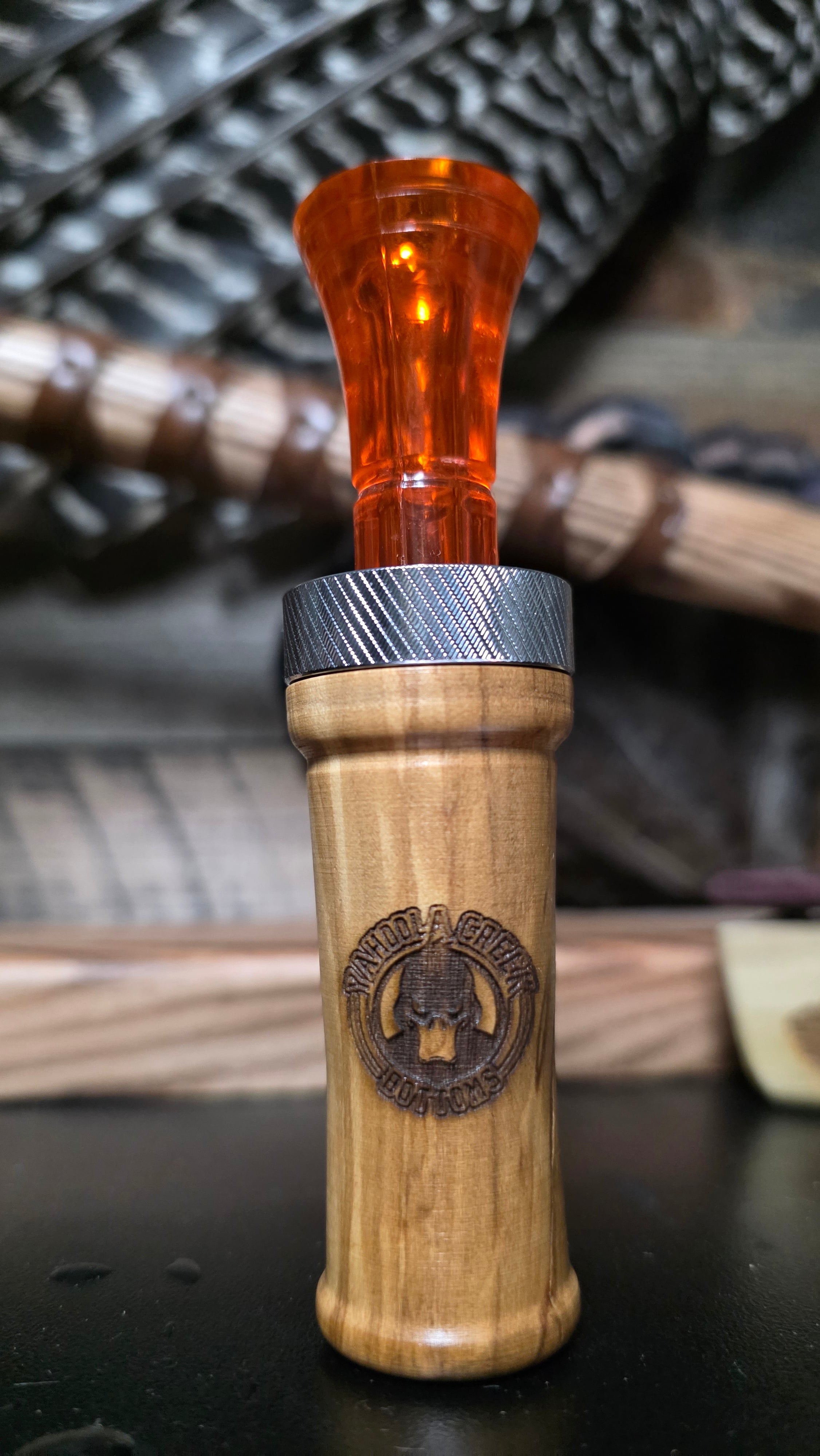 Olive Wood Duck Call