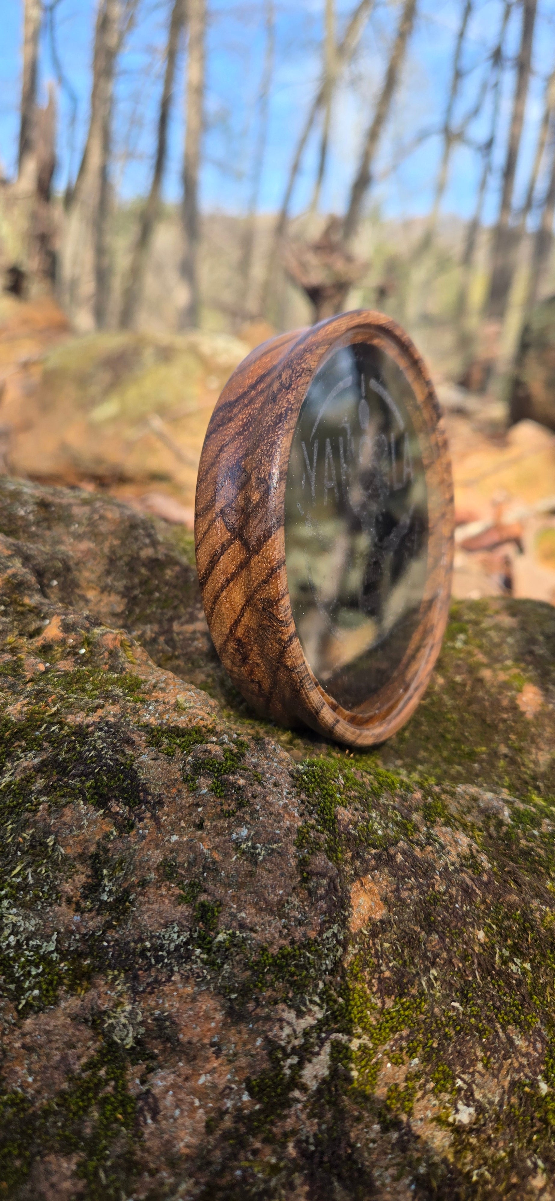 #2 of 5  zebrawood pot final gobble