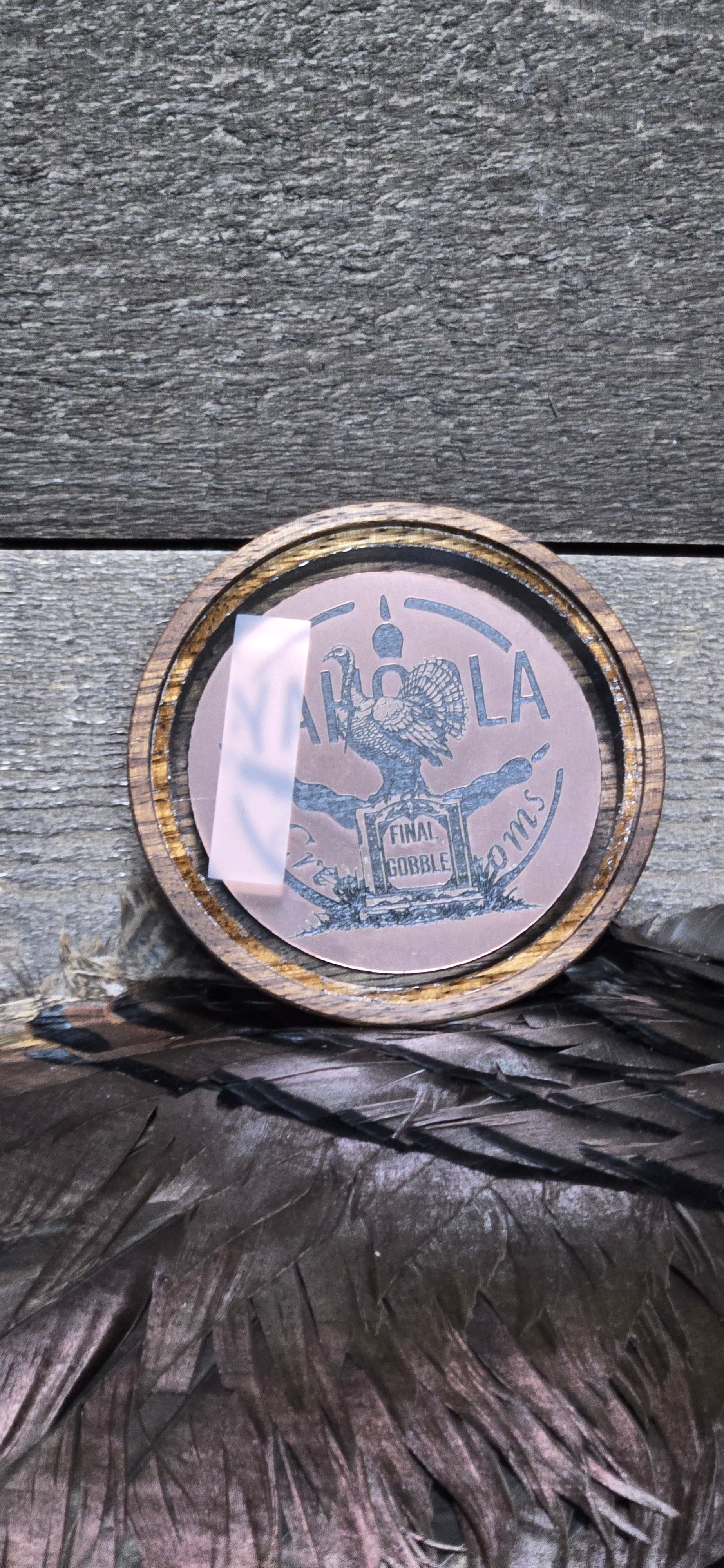 4 of 5 Final Gobble stained Zebrawood