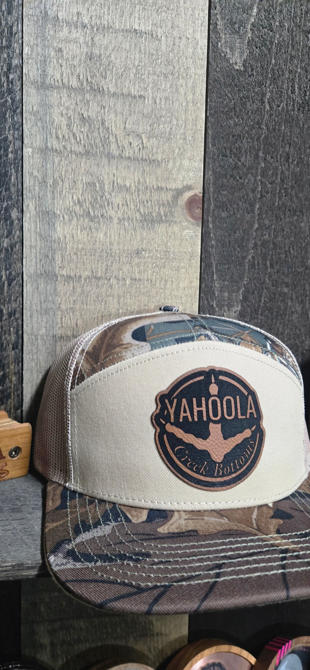 Camo 7 panel YCB logo