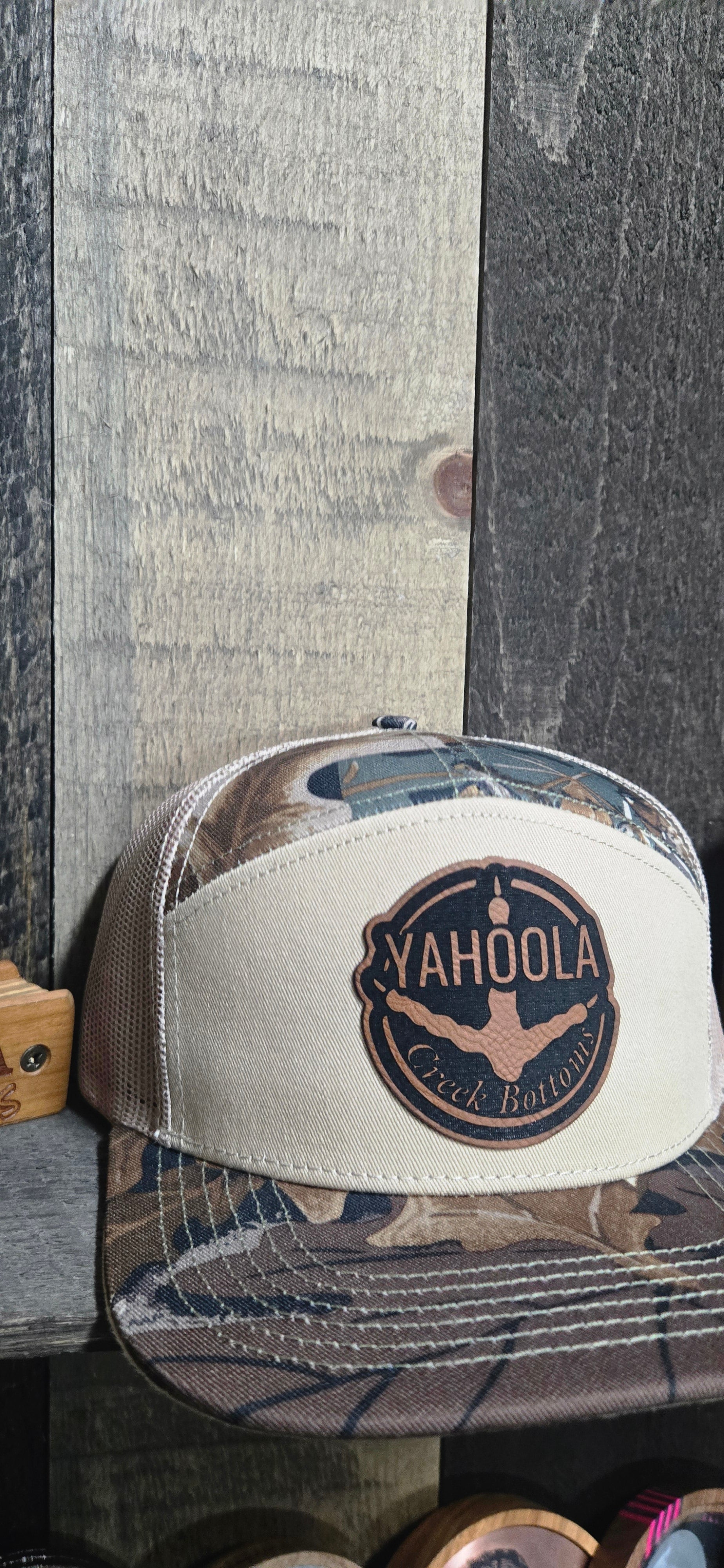 Camo 7 panel YCB logo