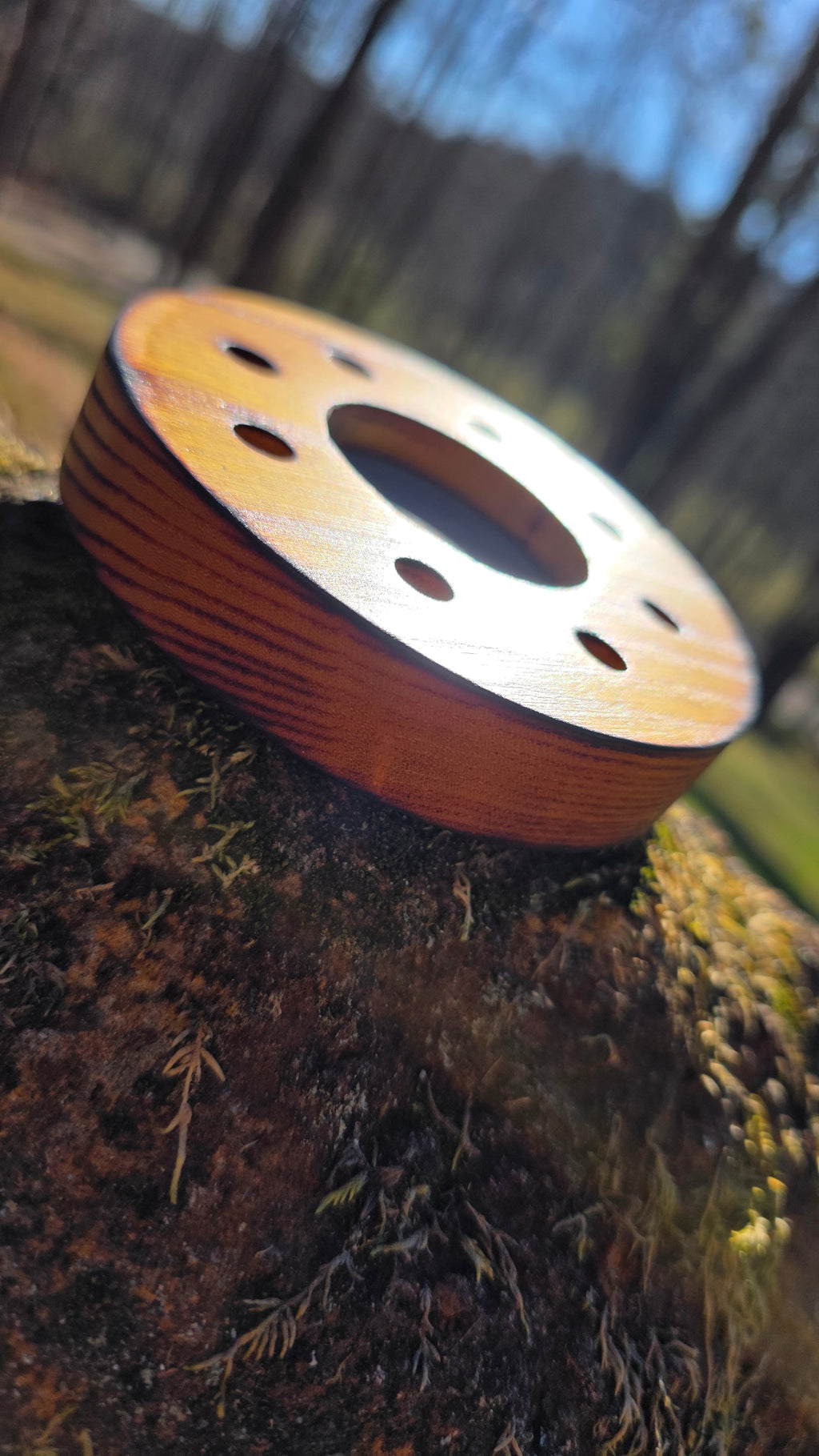 Flamed Osage Orange Double-sided Pot