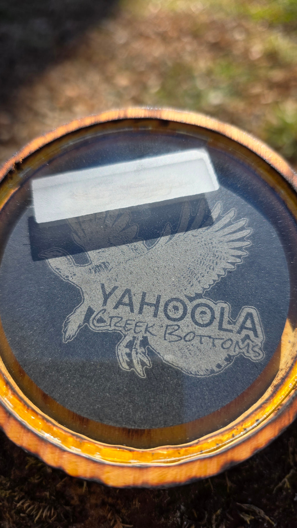 Flamed Osage Orange Double-sided Pot