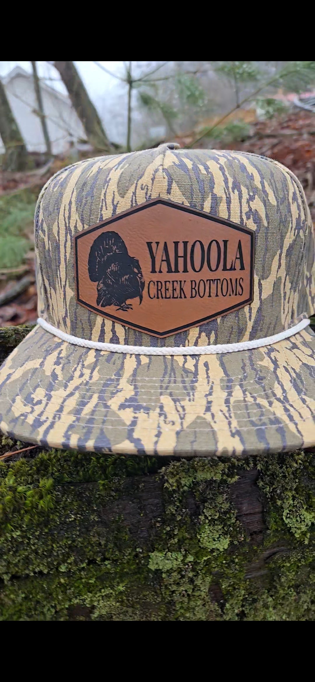 Cypress swamp camo turkey hat