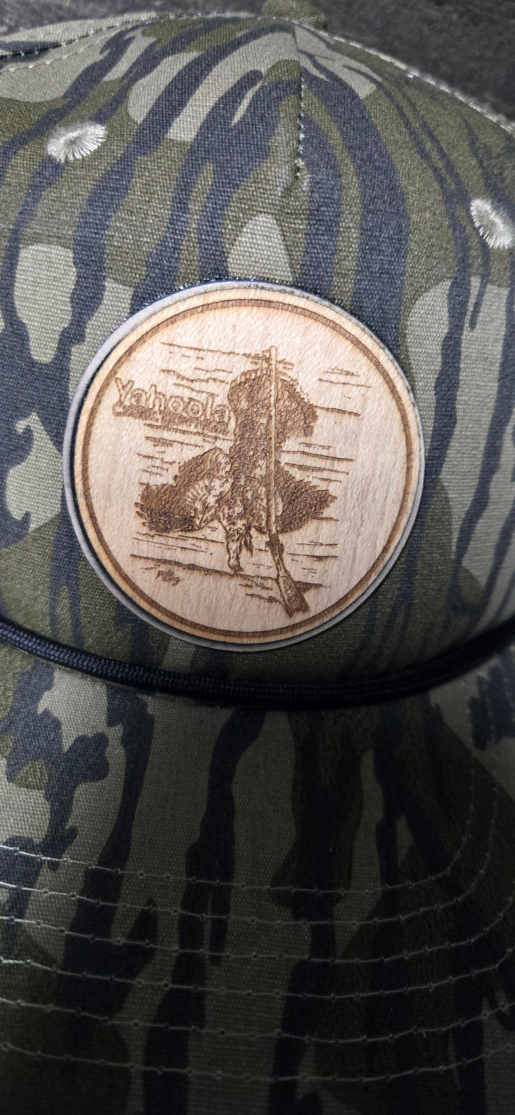 Bottomland Rope Hat Hung up patch
