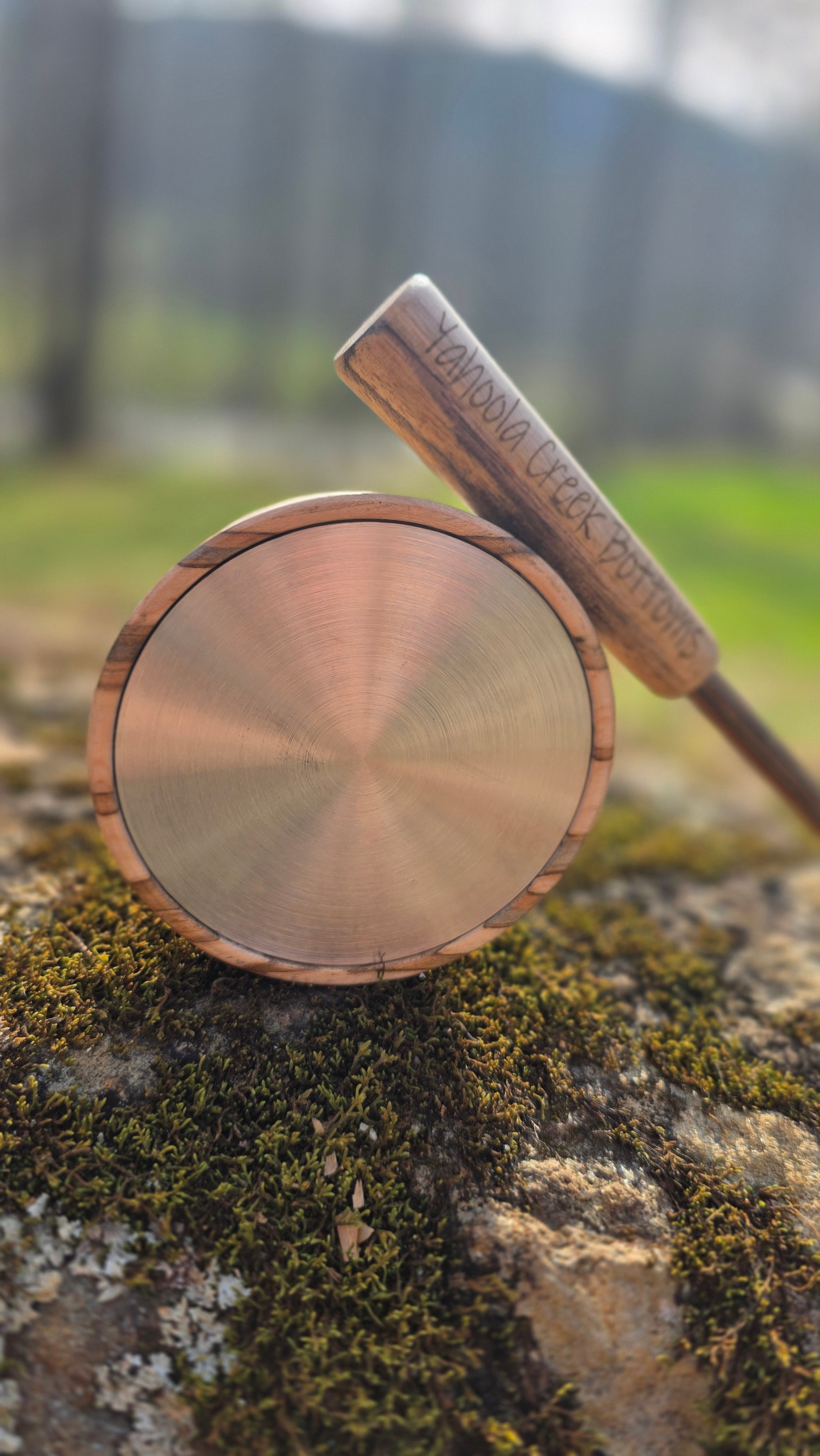 Double-sided Ambrosia Maple Titanium over Ceramic