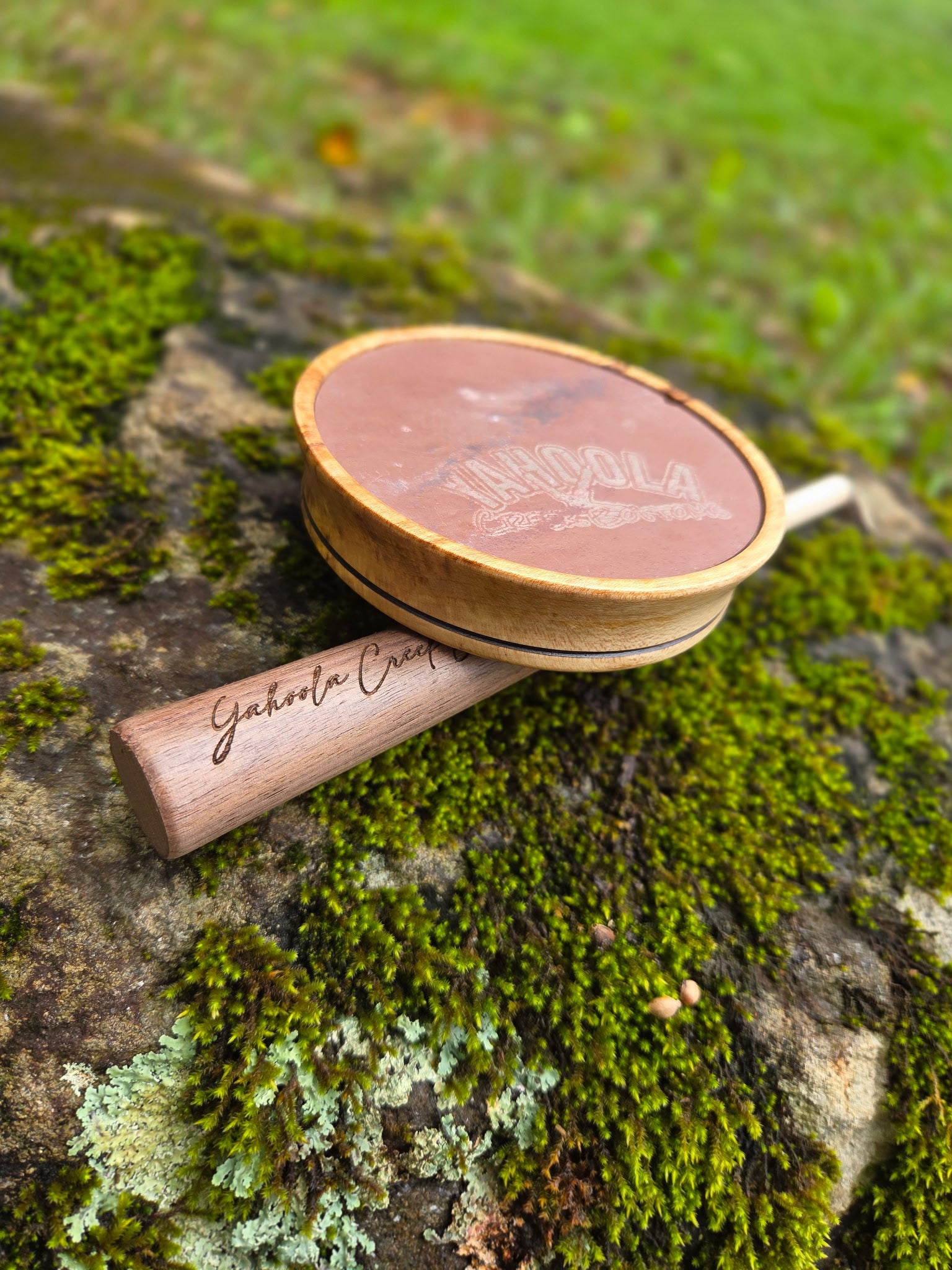 3.5" Spalted Maple Red slate