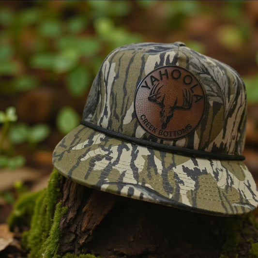 Mossyoak Treestand Goat rope YCB Deer Logo