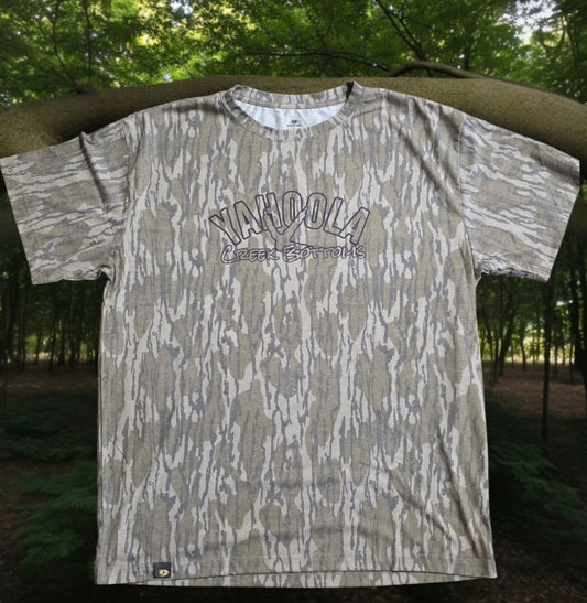Yahoola Creek Bottoms Washed out Mossyoak Bottomland T-shirt