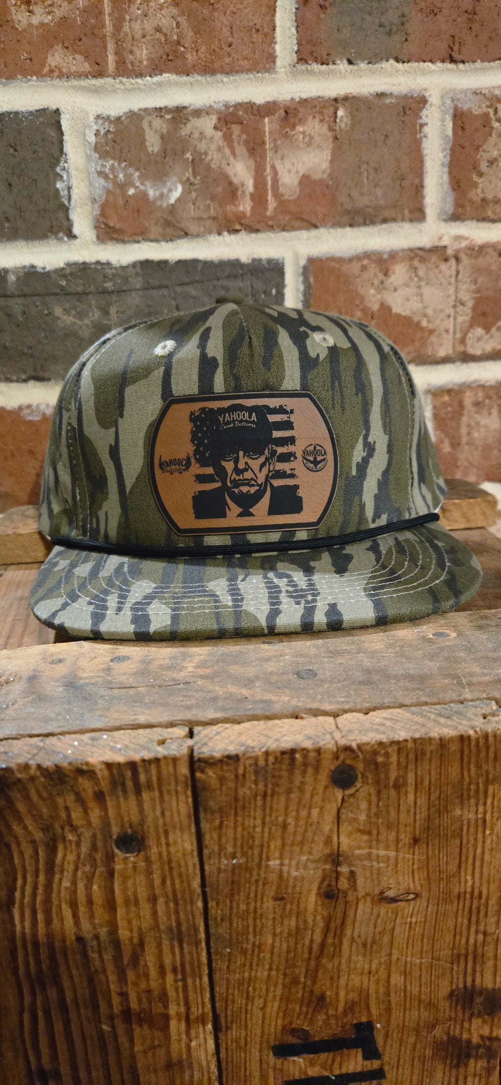 YCB Trump Goat rope hat