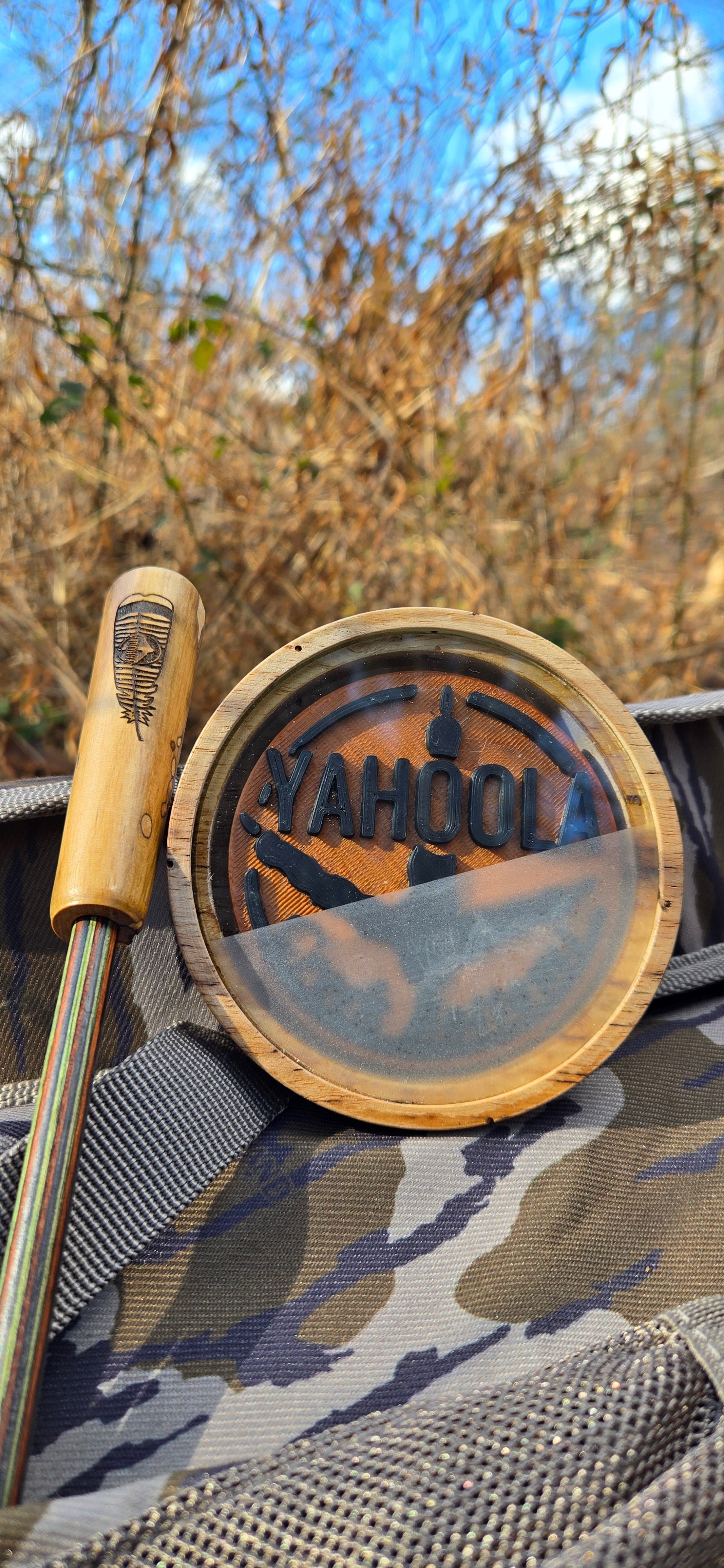 3.5" Wormy pot Etched Glass over PLA