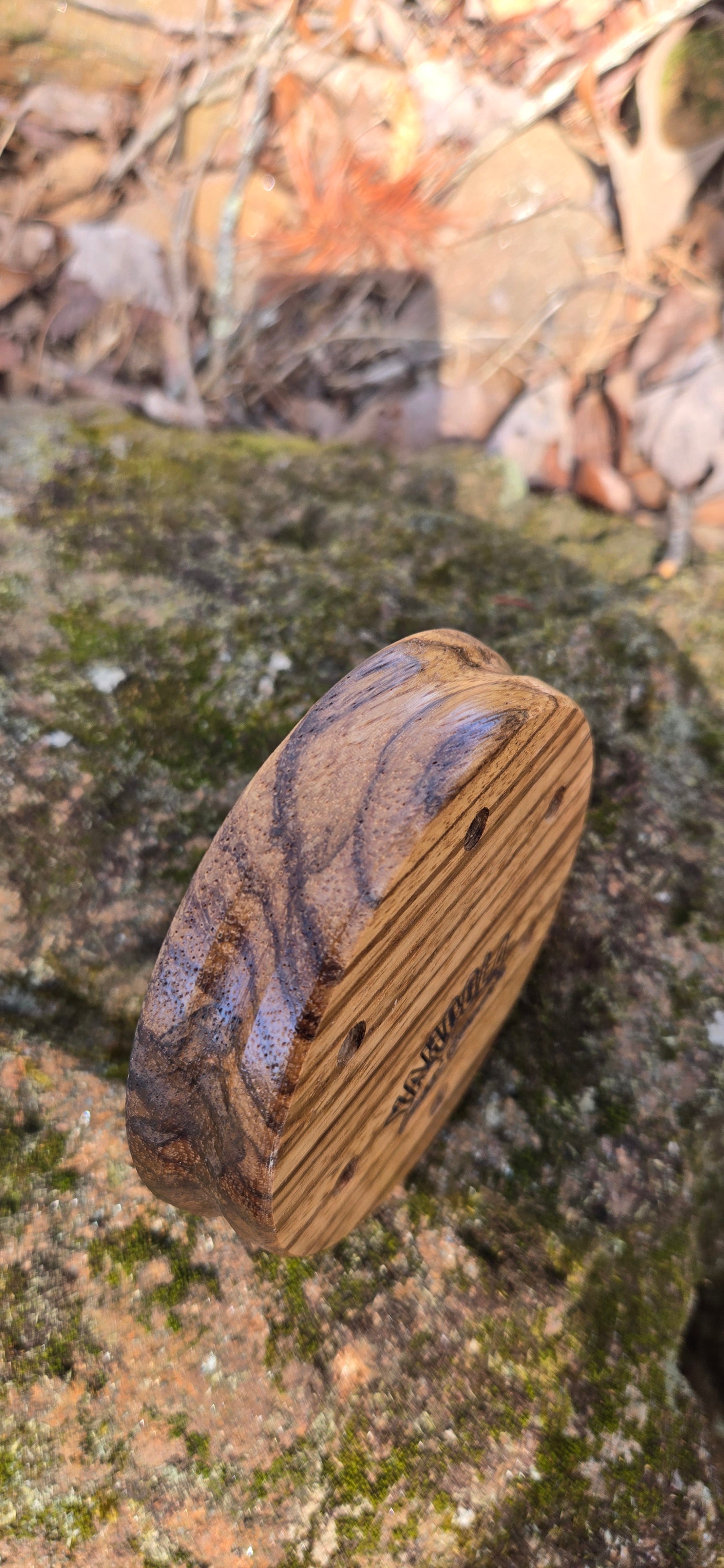 #2 of 5  zebrawood pot final gobble