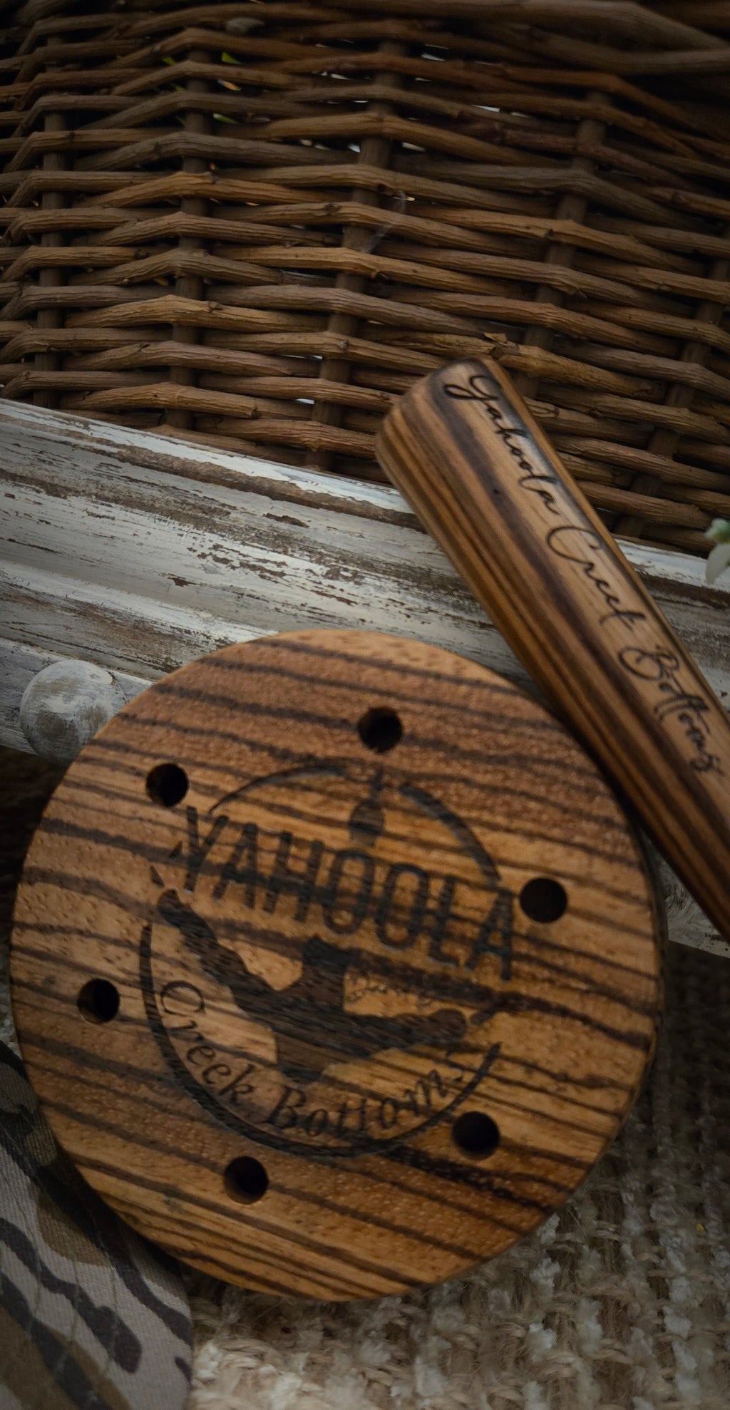 "Big Sexy" Zebrawood slate