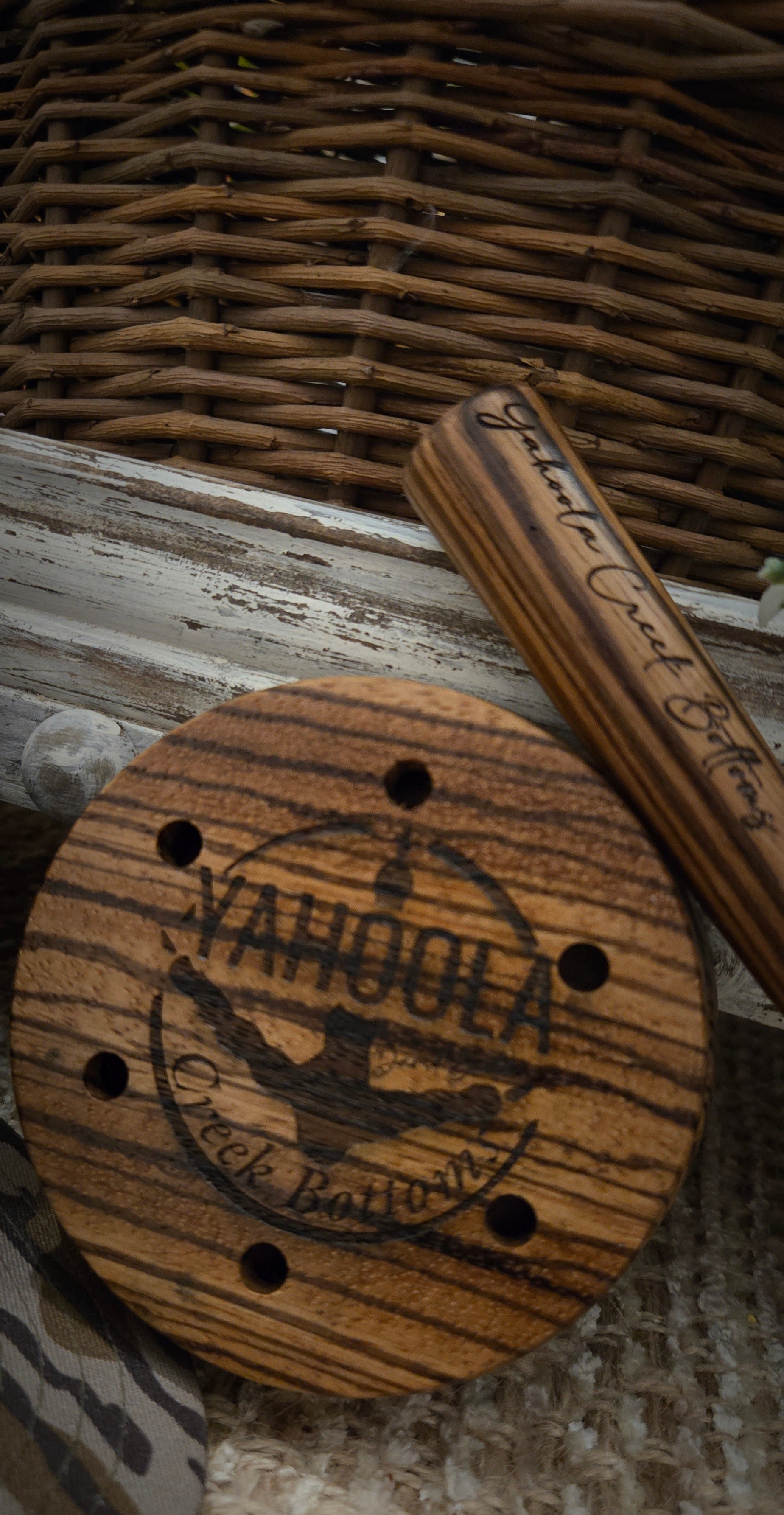 "Big Sexy" Zebrawood slate