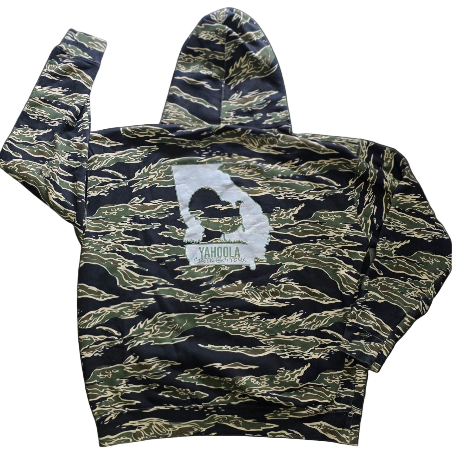 Tiger Camo Hoodie Ga.Turkey