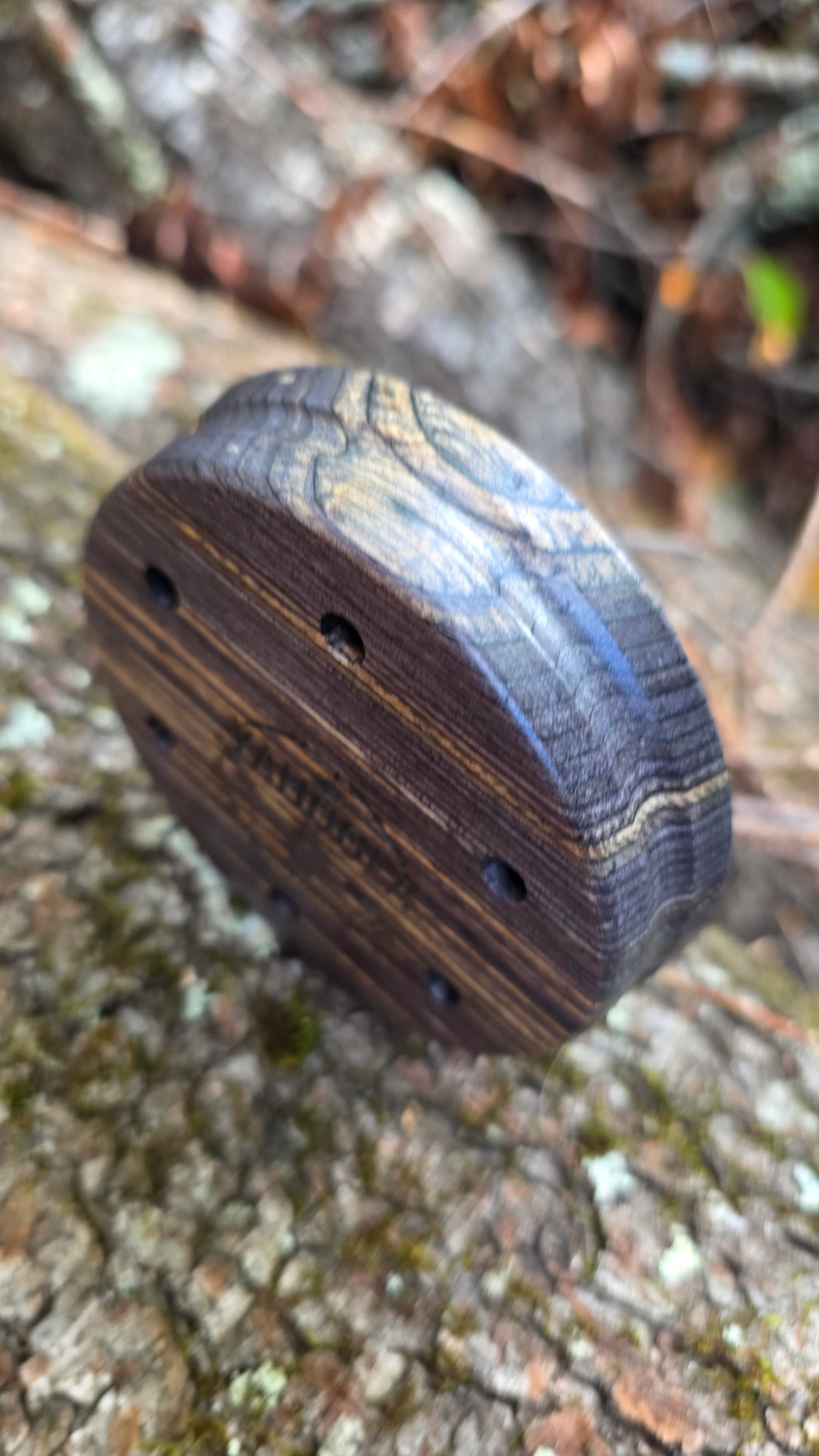 Copper Yelper Laminate over Crystal