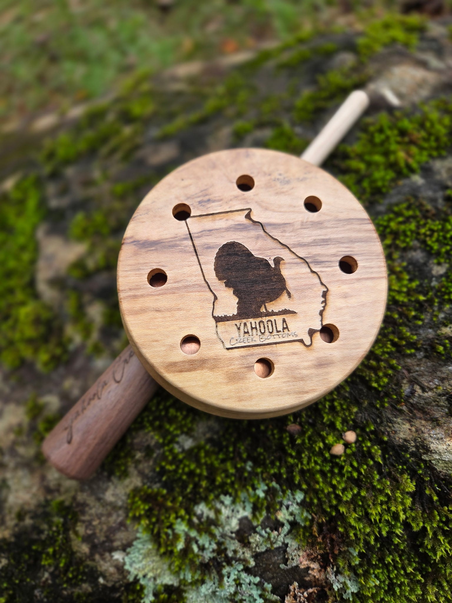 3.5" Spalted Maple Red slate