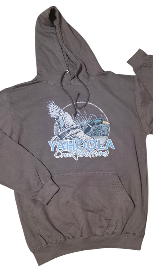 Grey YCB Duck Flying Hoodie
